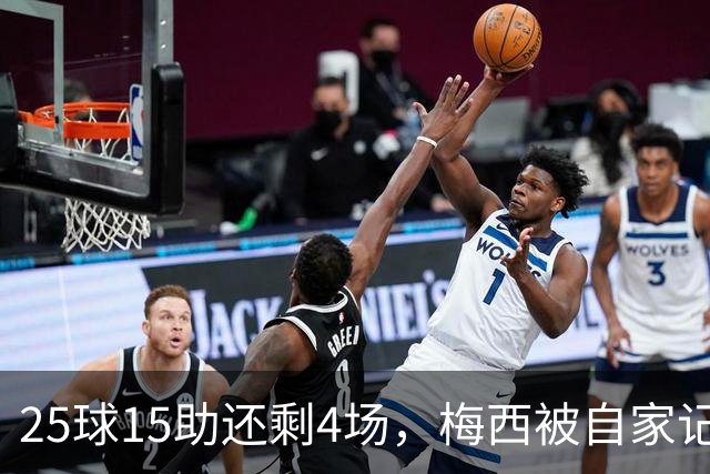 25球15助还剩4场，梅西被自家记者喊话三连MVP